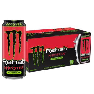 Monster Rehab 西瓜口味能量飲料 15.5oz 15罐 @ Amazon