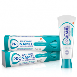 Sensodyne Pronamel Fresh Breath Enamel Toothpaste for Sensitive Teeth - 4 Oz (Pack of 2) @ Amazon