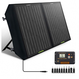 ECO-WORTHY 60W 可折叠太阳能电池板 @ Amazon