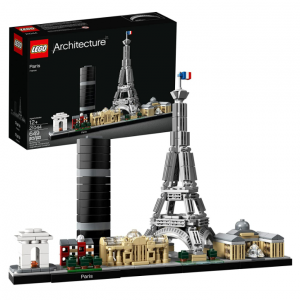 LEGO Architecture Paris Skyline 21044 Collectible Model Building Kit with Eiffel Tower and The Lou