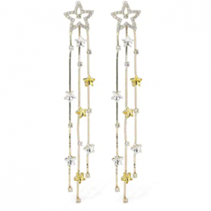 Rosantica Metora crystal star drop earrings
