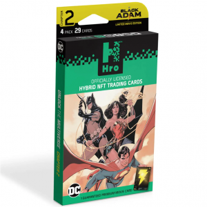 DC 解锁多元宇宙黑亚当 4 - 新手包 - HRO 混合 NFT 交易卡，28 张卡