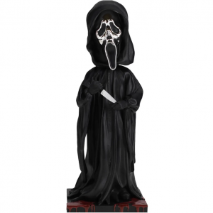 ROYAL BOBBLES GHOSTFACE 银色面具摇头公仔 ZAVVI 独家发售