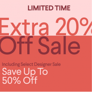Bergdorf Goodman - Up to 50% Off + Extra 20% Off Select Designer Sale 