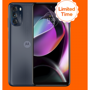 Boost Mobile - Moto G 5G手機+1個月無限流量通話短信, 再送12GB手機熱點，現價$49.99