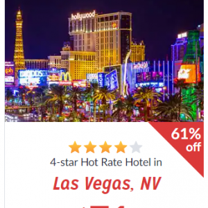 Up to 61% off 4-star Hot Rate Hotel in Las Vegas, NV @Hotwire