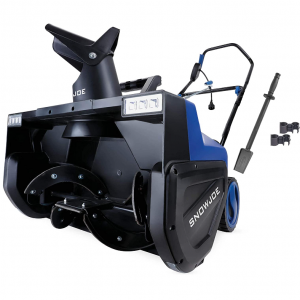 Snow Joe SJ627E 22-Inch 15-Amp Electric Snow Thrower w/Dual LED Lights, Blue