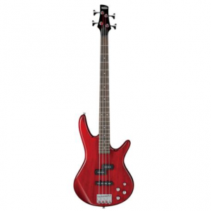Ibanez GIO Series GSR200 Electric Bass Guitar, Rosewood Fretboard, Transparent Red @ Adorama