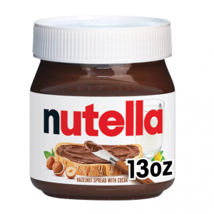 Nutella Chocolate Hazelnut Spread, 13 oz @ Amazon