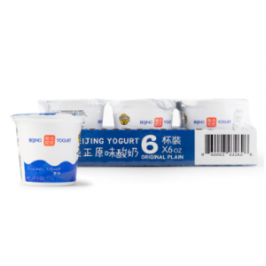 北京酸奶 原味酸奶 6杯 1 箱