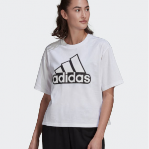 adidas ESSENTIALS LOGO BOXY T恤