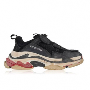 50% Off Balenciaga Triple S Distressed Trainers @ Flannels