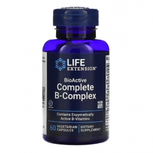 Life Extension, 生物活性全复合维生素 B，60 粒素食胶囊