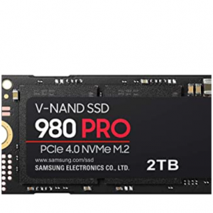Amazon.com - SAMSUNG 980 PRO 2TB PCIe 4.0 NVMe 固态硬盘，8.1折