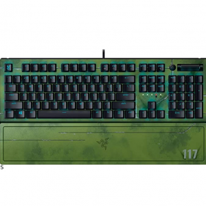 Amazon.com - Razer BlackWidow V3 光环特别版 绿轴机械键盘 ，7.2折