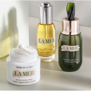 LA MER海蓝之谜官网全场护肤美妆热卖 收精粹水神奇面霜修护眼霜精华等套装也参加