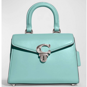 25% Off Coach Sammy 21 Luxe Leather Top-Handle Bag @ Neiman Marcus