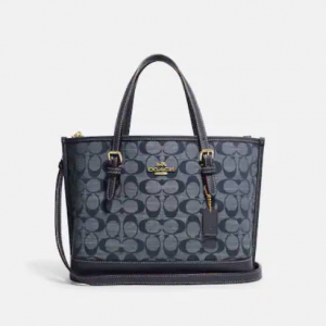 Extra 15% Off Coach Mollie Tote 25 In Signature Chambray @ Coach Outlet