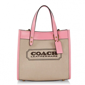 48% Off COACH Canvas & Leather Field Tote @ Saks Fifth Avenue UK 