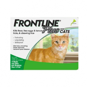 Frontline Plus 猫用跳蚤治疗,3剂