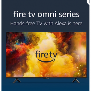 Amazon.com - Amazon Fire TV 43" Omni 系列 4K UHD 智能电视，7.2折