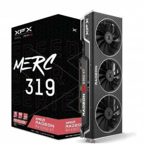 Extra $63 off XFX Speedster MERC319 RX 6950XT Black Gaming Graphics Card with 16GB GDDR6 HDMI 3xDP