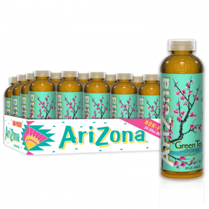 AriZona Green Tea with Ginseng and Honey, 20 Fl Oz (Pack of 24) @ Amazon