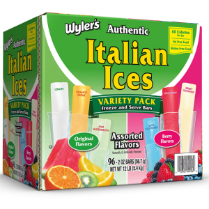 Wyler's 水果口味脱脂冰棒 2oz 96支 @ Amazon