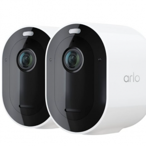 $80 off Arlo - Pro 4 Spotlight Camera, 2 Pack - VMC4250P - White @Best Buy