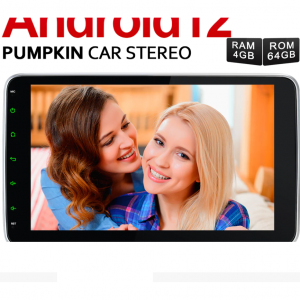 $20 off Pumpkin 10.1 Inch 2 Din IPS Touch Screen Octa Core Android 12 Car Stereo @Pumpkin