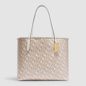 Extra 15% Off Coach Outlet City Tote With Signature Monogram Print @ Shop Premium Outlets