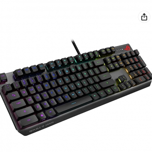 Amazon.com - ASUS ROG 游侠RX RX光轴 机械键盘，7.9折
