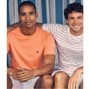 Brooks Brothers Washed Supima® 男士纯棉T恤