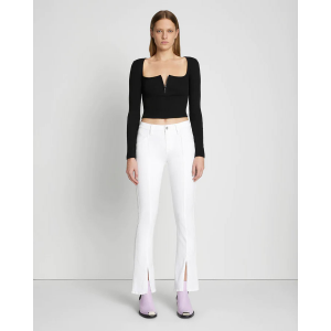 7 For All Mankind 白色牛仔裤