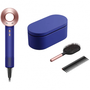 Dyson Supersonic吹风机长春花蓝及玫瑰金限定色