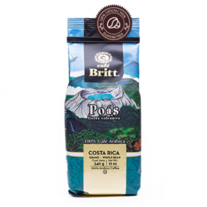 Cafe Britt 哥斯达黎加波阿斯地拉火山咖啡