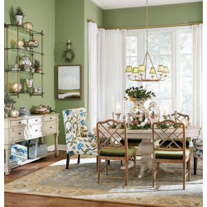 LEIGH 6 灯带灯罩枝形吊灯