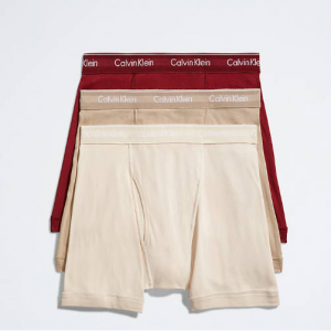 Calvin Klein Cotton 男士内裤3条装