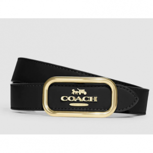 COACH Morgan Rectangle Buckle Belt, 25 Mm @ Shop Premium Outlets