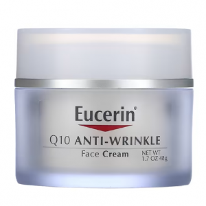 Eucerin, Q10 抗皱面霜，1.7 盎司（48 克）