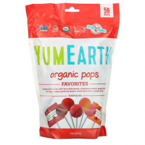 YumEarth, 有机糖果，精选口味，50 粒，10.9 盎司（310 克）