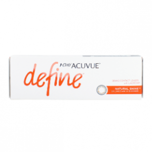 1 Day Acuvue Define Natural Shine With LACREON Contact Lenses