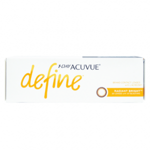 1 Day Acuvue Define Radiant Bright With LACREON Contact Lenses