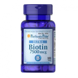 Puritan's Pride 生物素 7500 mcg 100 片