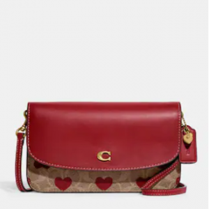 Hayden Crossbody In Signature Canvas With Heart Print Sale @ Coach 