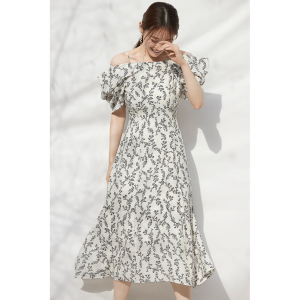 SNIDEL 印花连衣裙