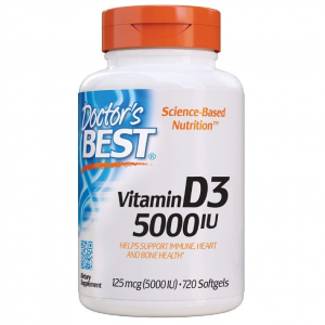 Doctor'S Best Vitamin D3 5, 000 Iu, 720 Count (Pack of 1) @ Amazon