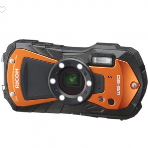 理光 Ricoh WG-80 防水数码相机，橙色