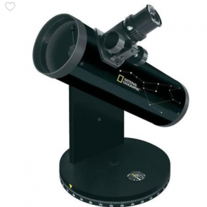 ExploreOne 国家地理专业级 18x-117x 76 毫米镜面直径台式反射望远镜