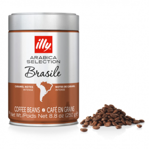 illy Coffee, Arabica Selection Whole Bean Brazil, 8.8 Ounce Can @ Amazon